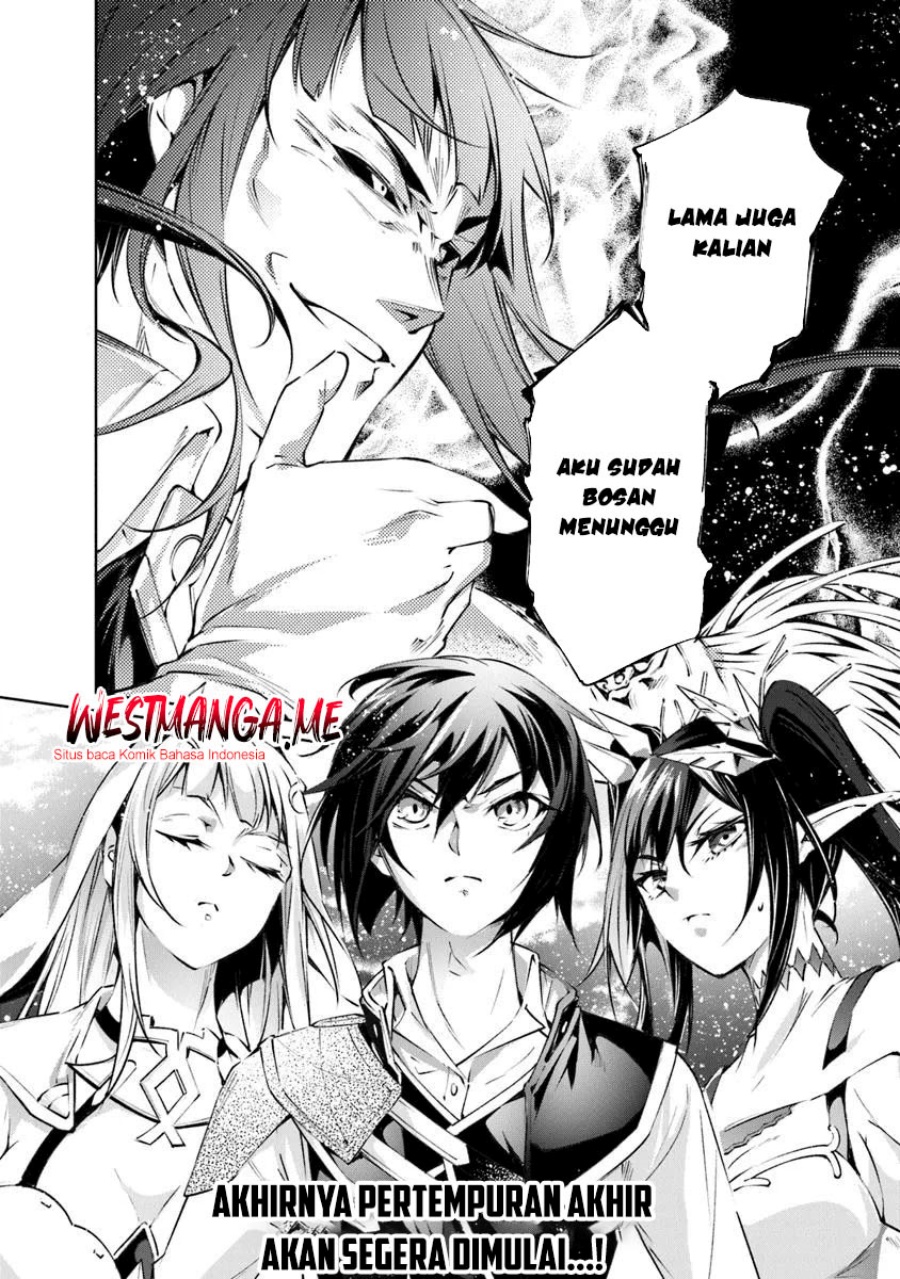 Kamigami ni Sodaterare Shimo no, Saikyou to Naru chapter 55